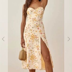 Reformation Juliette Dress in Aries *NEW* NWOT